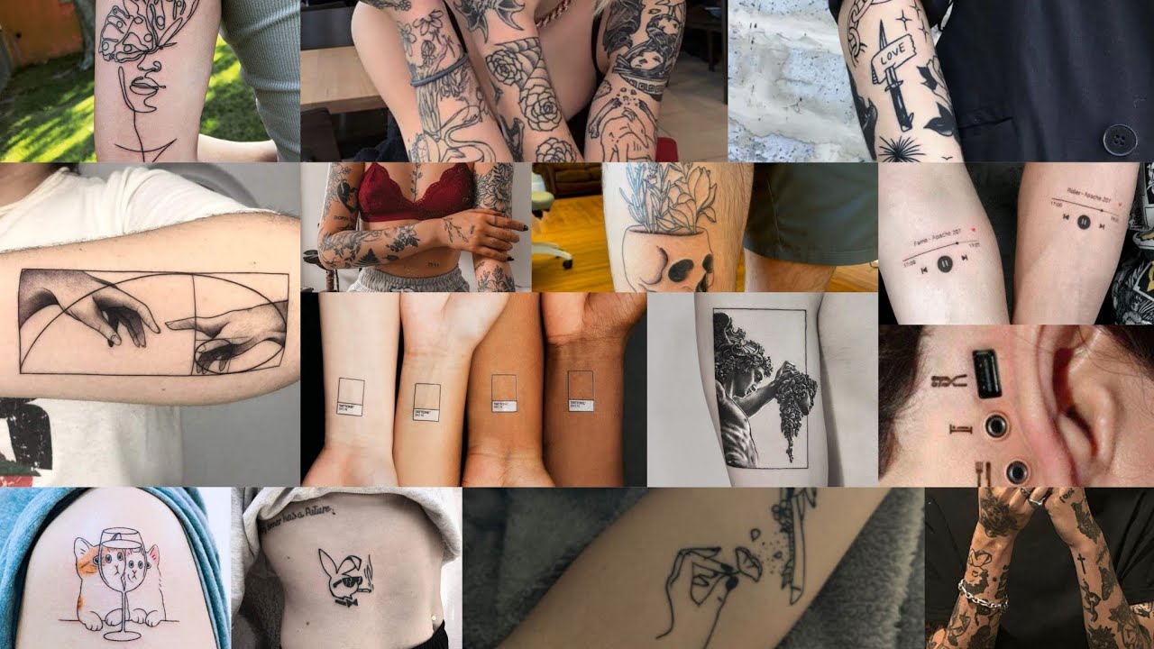 Best Couple tattoo design 2022 - Couple Tattoos - Matching tattoos - YouTube